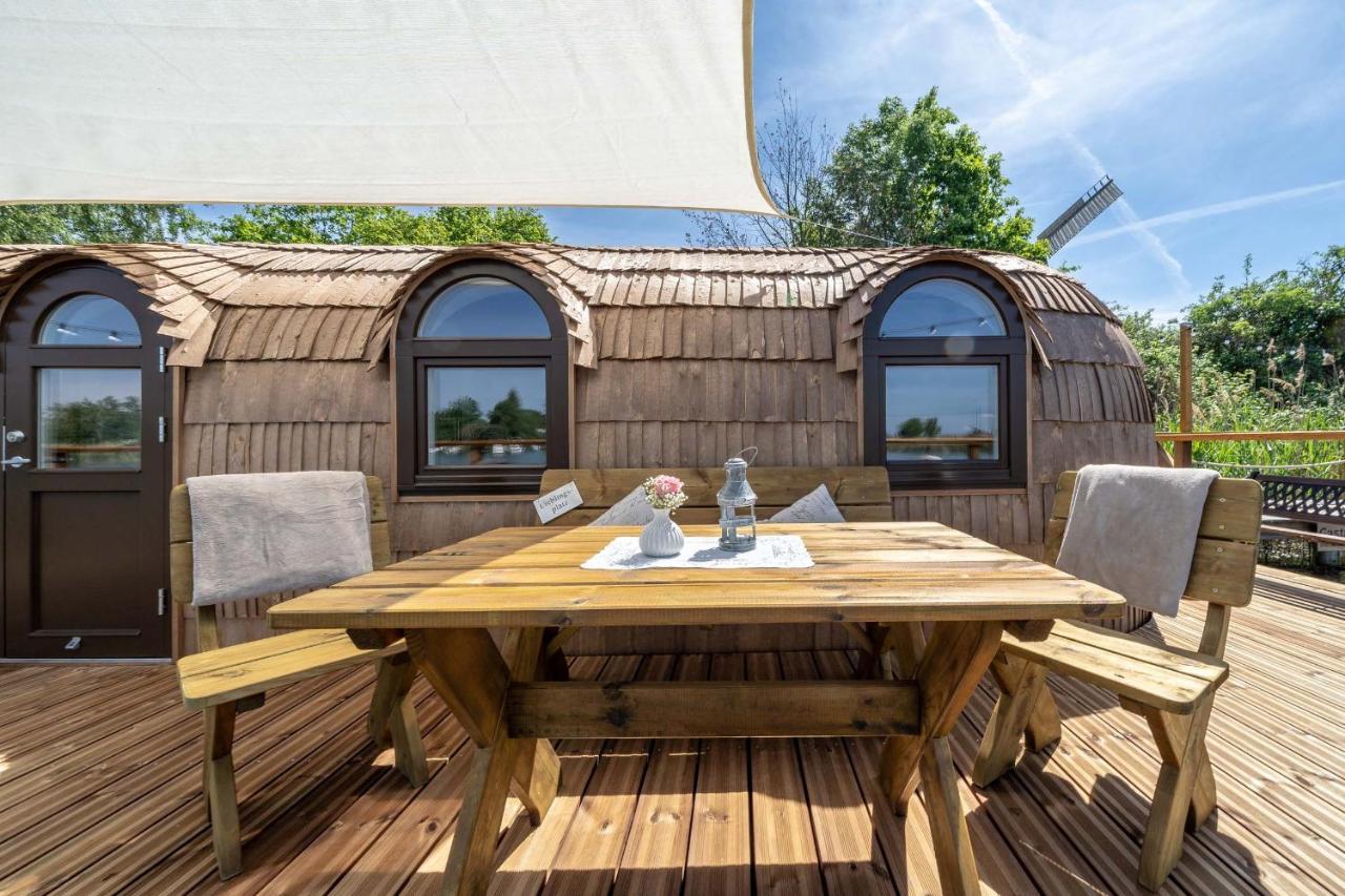 Hotel Lieblingsplatz Parey - Schwimmendes Iglu Exterior foto